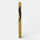 aangepast muziekblad faux golden Case-Mate iPhone case (Achterkant/links)