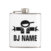 Aangepast muziekdejay hip flask voor DJ Heupfles (Voorkant)
