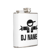 Aangepast muziekdejay hip flask voor DJ Heupfles (Rechts)