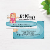 Aangepast naadloze pop-ups voor kleurennaaiwerk visitekaartje (Bureau)