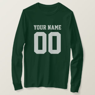 Aangepast naamnummer Football voor vrouwen T-Shirt