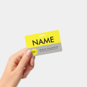 Aangepast naamplaatje badge (Handheld)