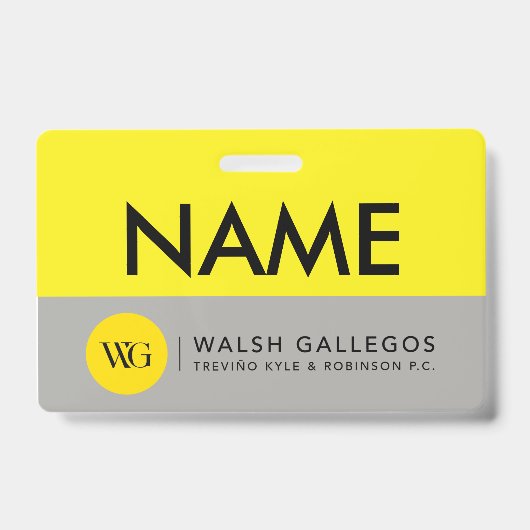 Aangepast naamplaatje badge (Voorkant)