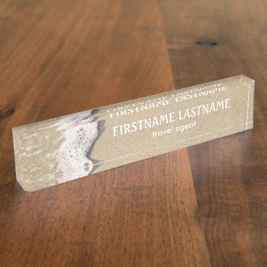 Aangepast naamplaatje voor doorboren naambordje (Zijkant)