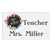 Aangepast naar school naambadge (Voorkant)