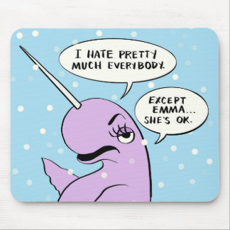 Aangepast Nadine-muispad voor Emma Muismat