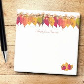 Aangepast najaar seasonal lef Border Firefly Light Post-it® Notes