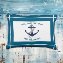 Aangepast Nautisch Patroon Bootanker