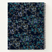 Aangepast 'Navy Blue' en Blauwgroen 'stijlvolle' F Notitieboek (Achterkant)