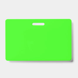 Aangepast Neon Groen Badge – Krachtige ID-tag