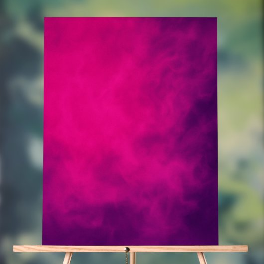 Aangepast Neon Roze Gradient Acryl Teken Bord (Neutraal)