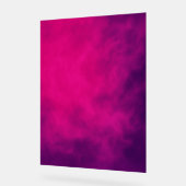 Aangepast Neon Roze Gradient Acryl Teken Bord (Hoek)