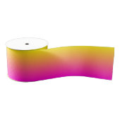 Aangepast neon roze ombre grosgrain lint (Spoel)