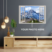 Aangepast nepvenster poster