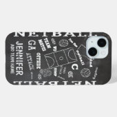 Aangepast netbalkbord Case-Mate iPhone case (Achterkant (horizontaal))