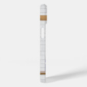 Aangepast netball Uniform Red met blauw en wit Case-Mate iPhone Case (Achterkant / Rechts)