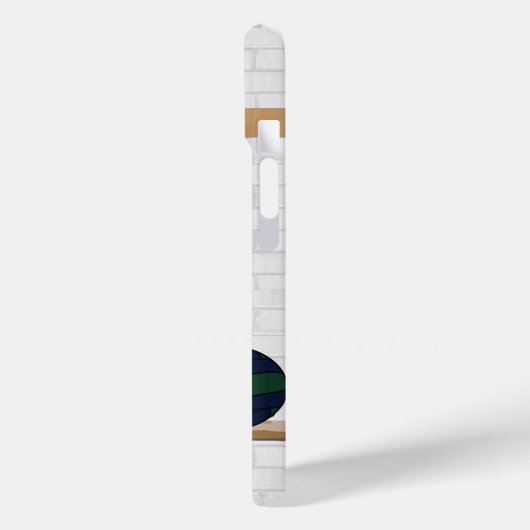 Aangepast netbaluniform Case-Mate iPhone case (Achterkant / Links)