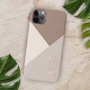 Aangepast neutraal bruin ivoor beige taupe natuurl Case-Mate iPhone case