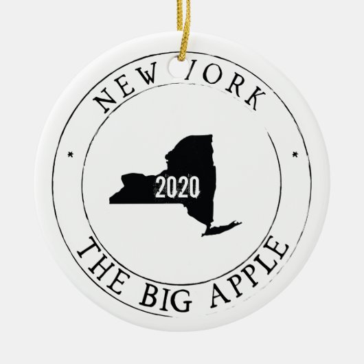 Aangepast New York Ornament (Voorkant)