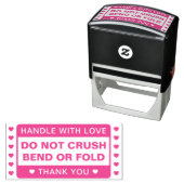Aangepast niet buigen | Handje met liefde Zelfinktende Stempel (In situ)