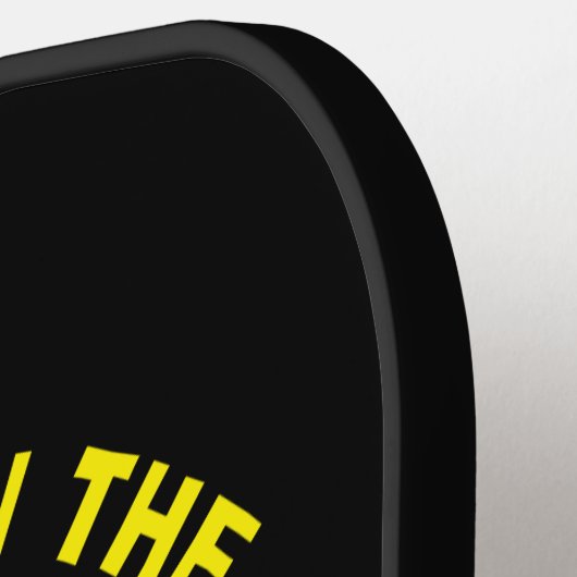 AANgepast NIET IN DE KITCHEN SPELEN, DINK Pickleball Paddle (Links Detail)