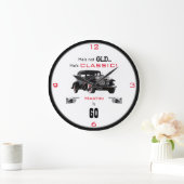 Aangepast niet-oud Klassiek  Antiek Auto Grote Klok (Huis)