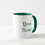 Aangepast niet te laat Iers Time Funny Gezegde Mok (Voorkant rechts)