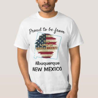 Aangepast nieuw Mexico-land T-Shirt