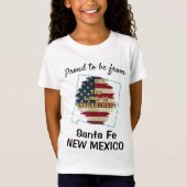 Aangepast nieuw Mexico-land T-Shirt (Voorkant)