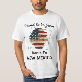 Aangepast nieuw Mexico-land T-Shirt