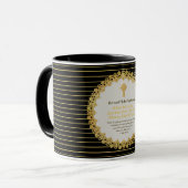 Aangepast nieuw ORDAINED Priest Pastor Deacon Mok (Voorkant links)