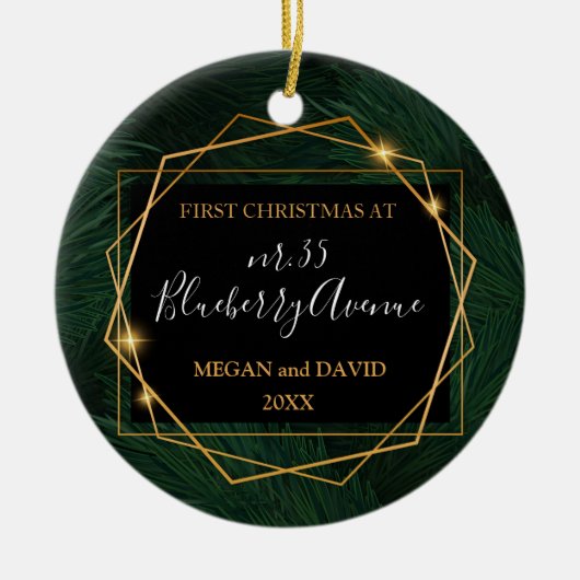 Aangepast nieuw ornament voor thuisgebruik (Voorkant)