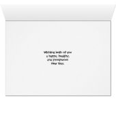 Aangepast nieuwjaar voor beide Dads, kleurrijke vl (Binenzijde Horizontaal (Onderkant))