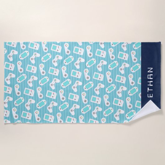 Aangepast niveau omhoog strandlaken (Voorkant)