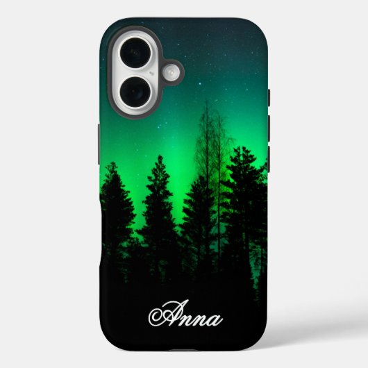 Aangepast noorderlicht Case-Mate iPhone case (Achterkant)