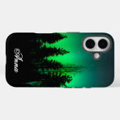 Aangepast noorderlicht Case-Mate iPhone case (Achterkant (horizontaal))