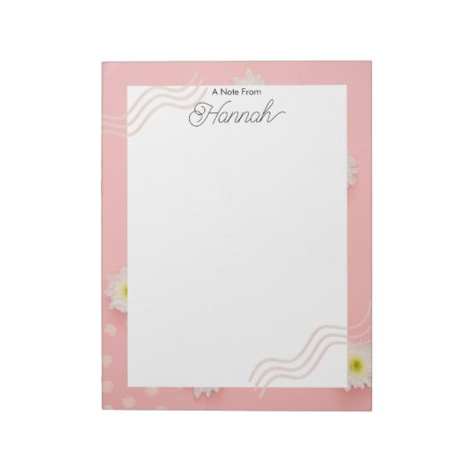 Aangepast Notitieblok (Linkerzijde)