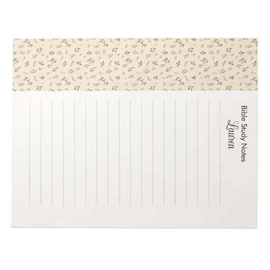 Aangepast Notitieblok (Voorkant)