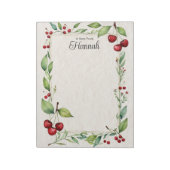 Aangepast Notitieblok (Linkerzijde)