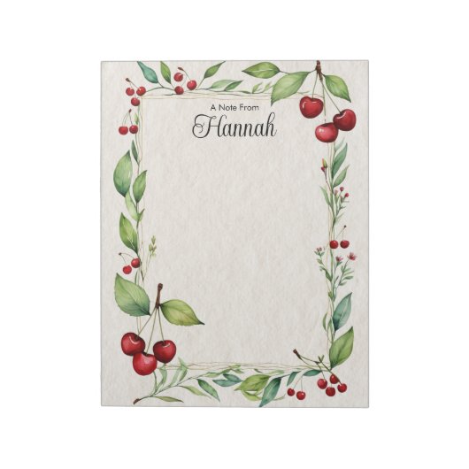 Aangepast Notitieblok (Linkerzijde)