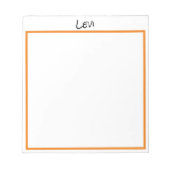 Aangepast Notitieblok (Voorkant)