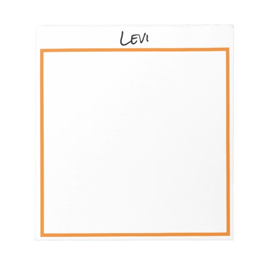 Aangepast Notitieblok (Voorkant)