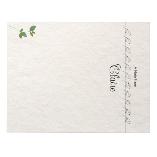 Aangepast Notitieblok (Voorkant)