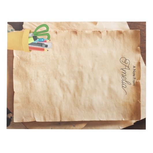 Aangepast Notitieblok (Voorkant)