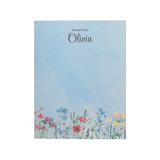 Aangepast Notitieblok (Linkerzijde)