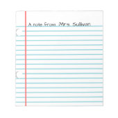 Aangepast Notitieblok (Voorkant)