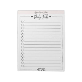 Aangepast Notitieblok aanbieden