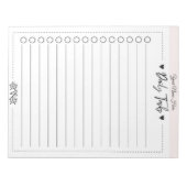 Aangepast Notitieblok aanbieden (Voorkant)