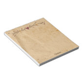 Aangepast Notitieblok hartsterren (Schuin)