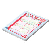 Aangepast Notitieblok Melody Weekly Planner (Linkerzijde)